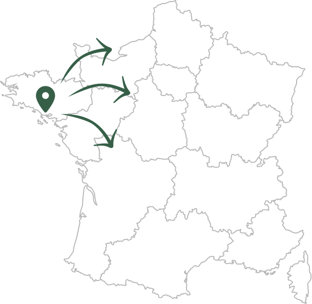 Livraison sur tout le territoire français
